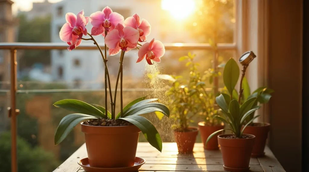 como cuidar de orquídeas no verão