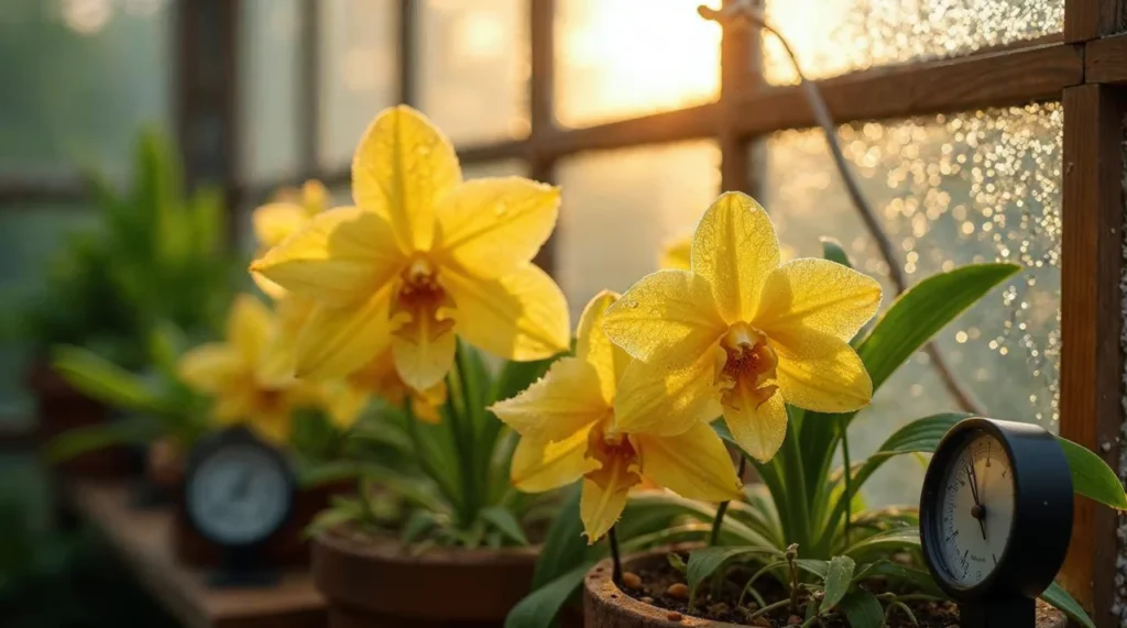 orquídea chuva de ouro