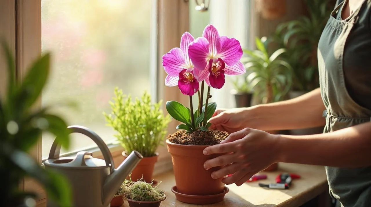 como cuidar de orquídea cattleya no vaso